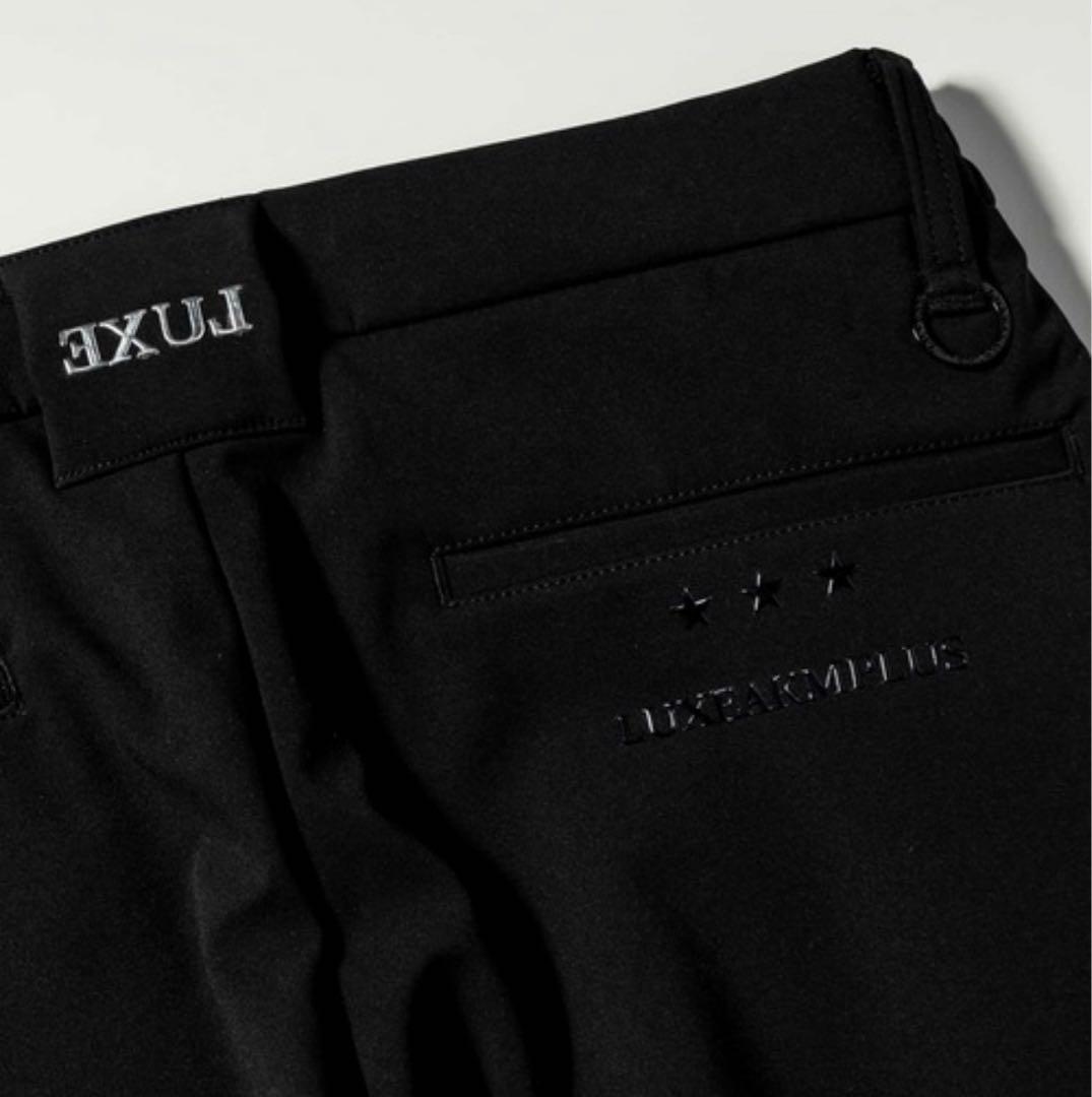 新品【LUXEAKMPLUS】リュクスエイケイエムプラス　防風　サイドロゴパンツ