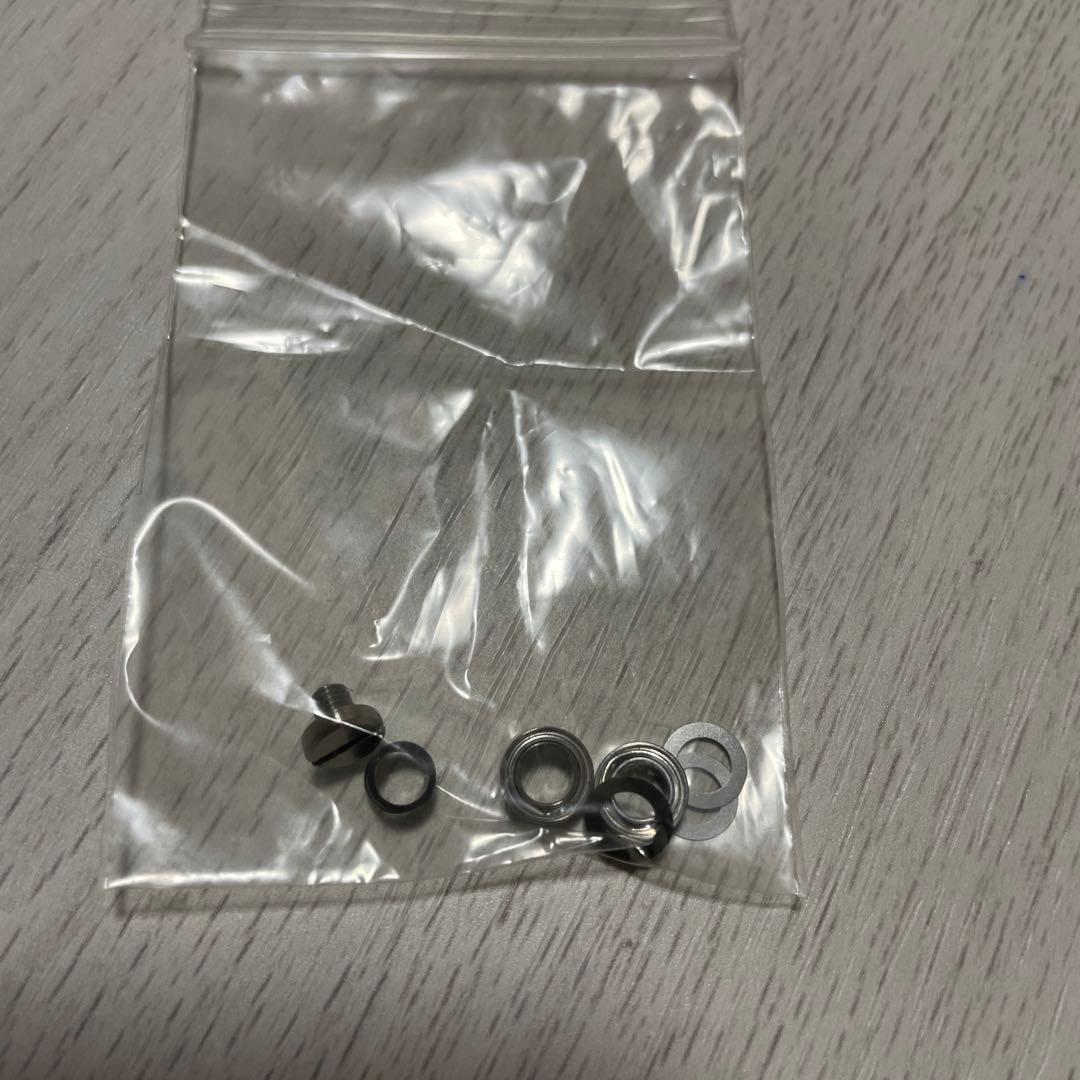 ABU カーディナル用　タフボックス　クロム　ハンドル 45mm ノブセット