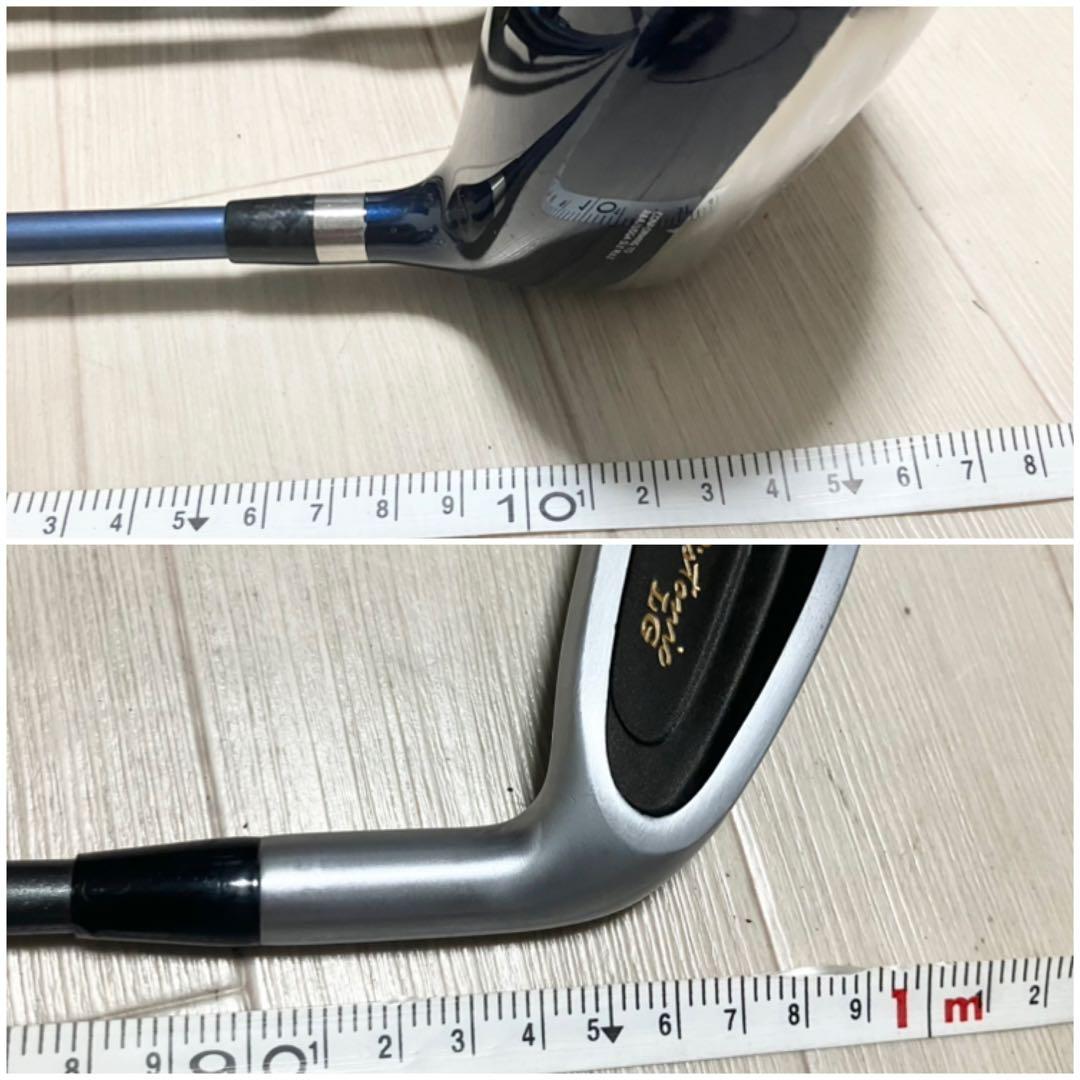 ドライバー2本/メンズゴルフセットMIZUNO/cobra他クラブ12本バック付