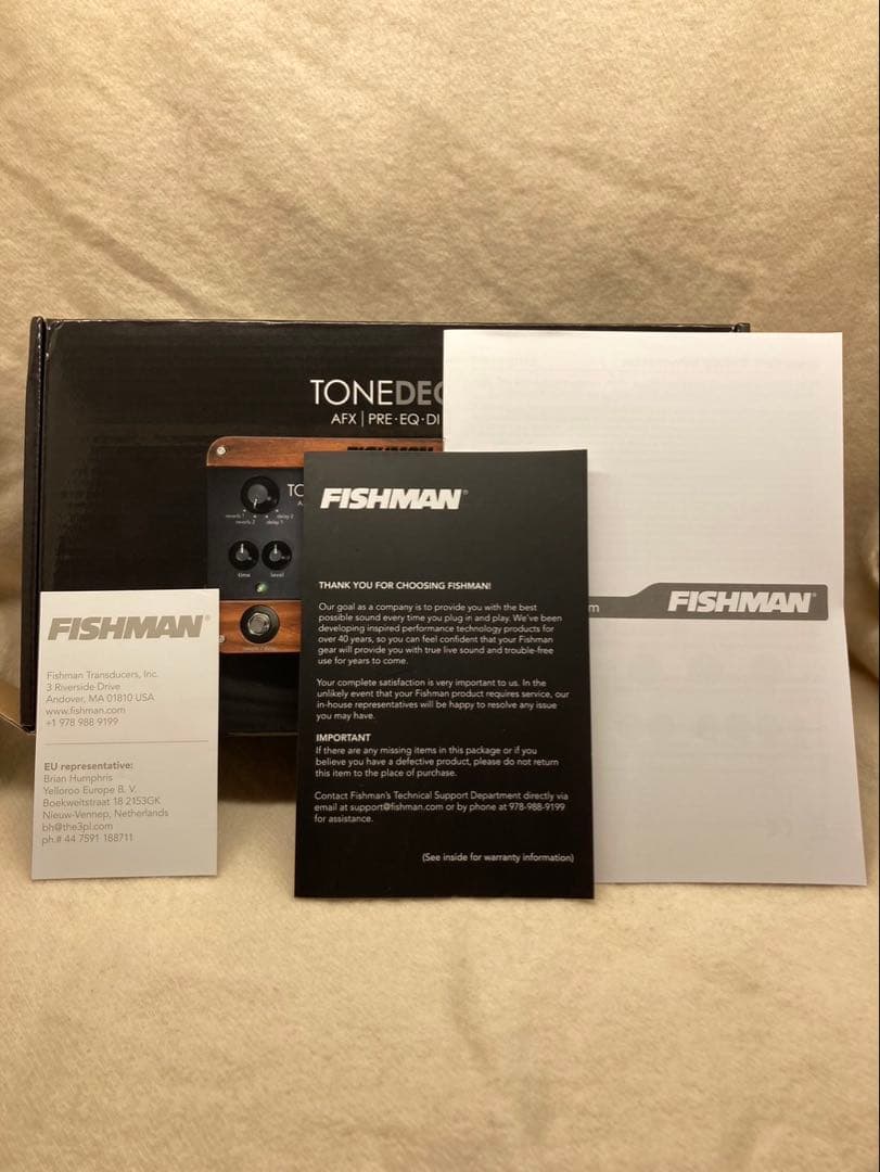 ＦＩＳＨＭＡＮ TONEDEQ プリアンプ