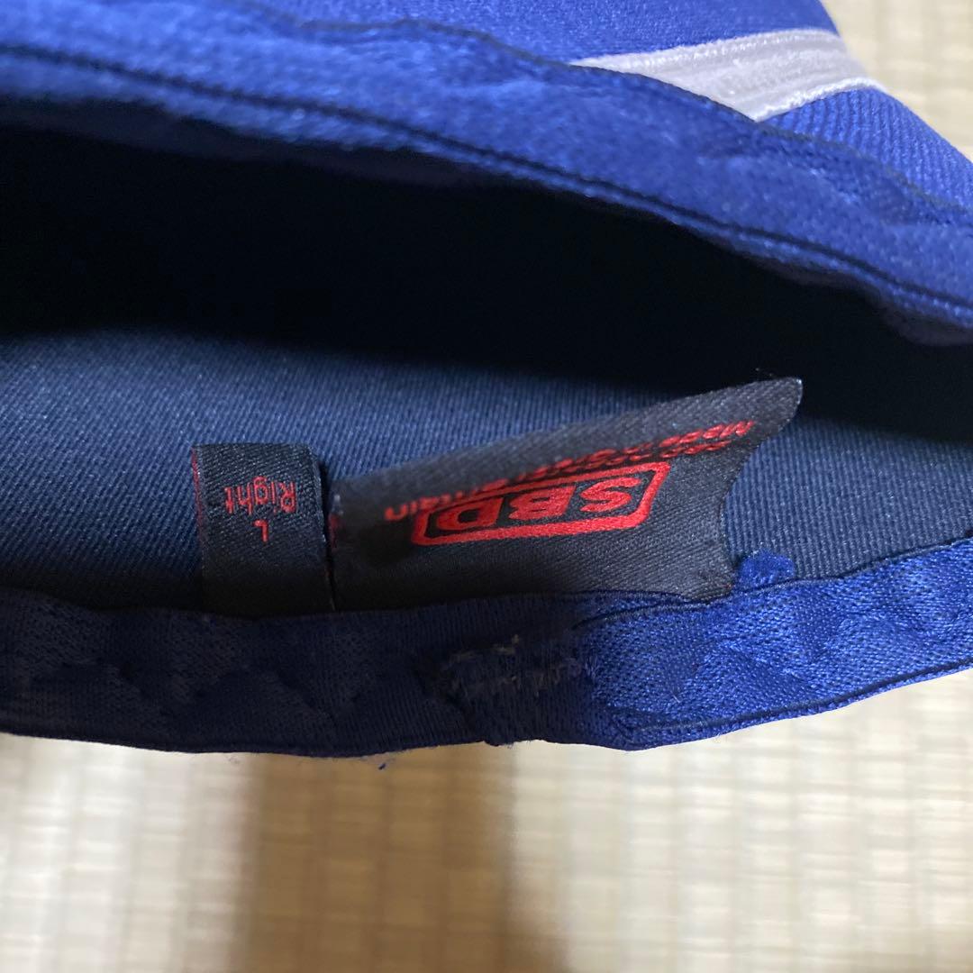 SBD ニースリーブ Lサイズ 青