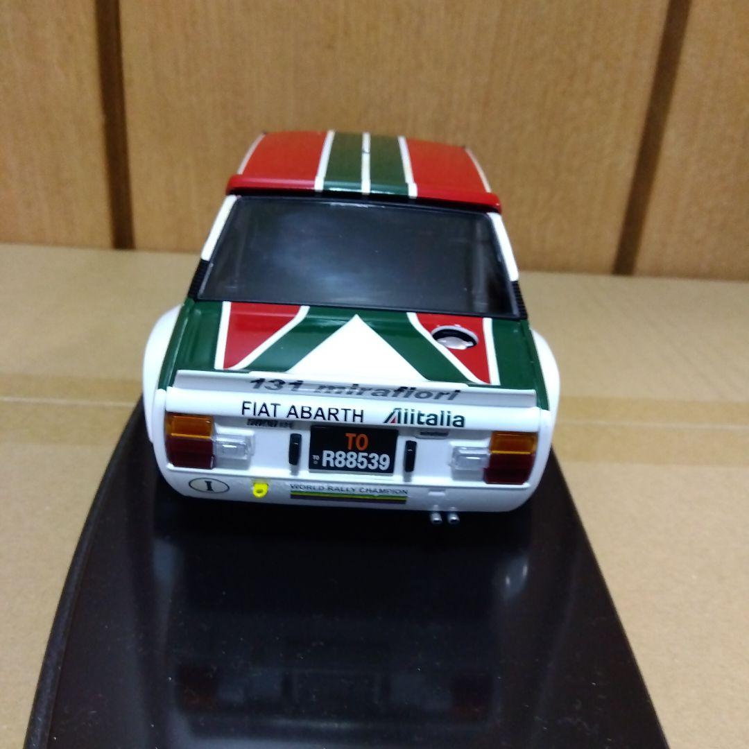 京商　FIAT131 ABARTH 1978 1/18 中古品