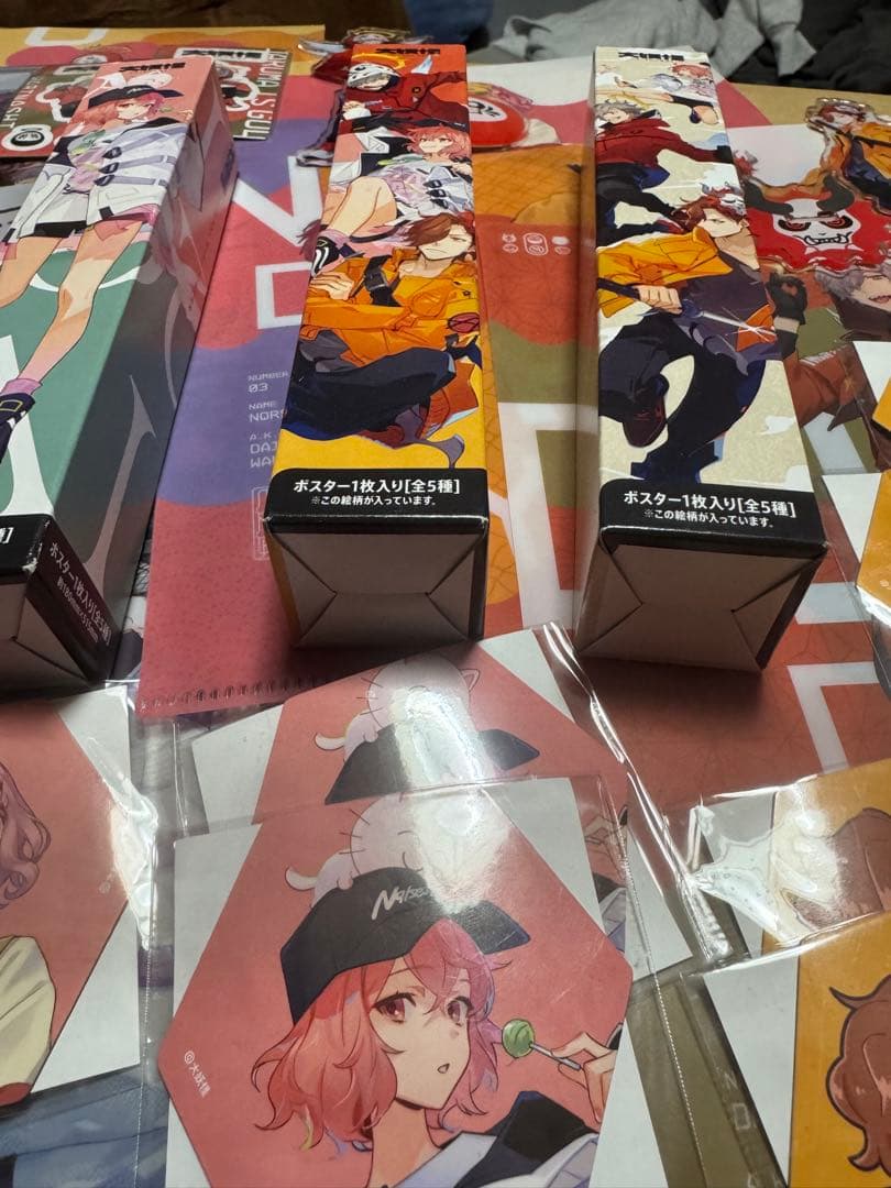 大妖怪 ローソンコラボ限定品 ミニポスター クリアファイル アクリルスタンド