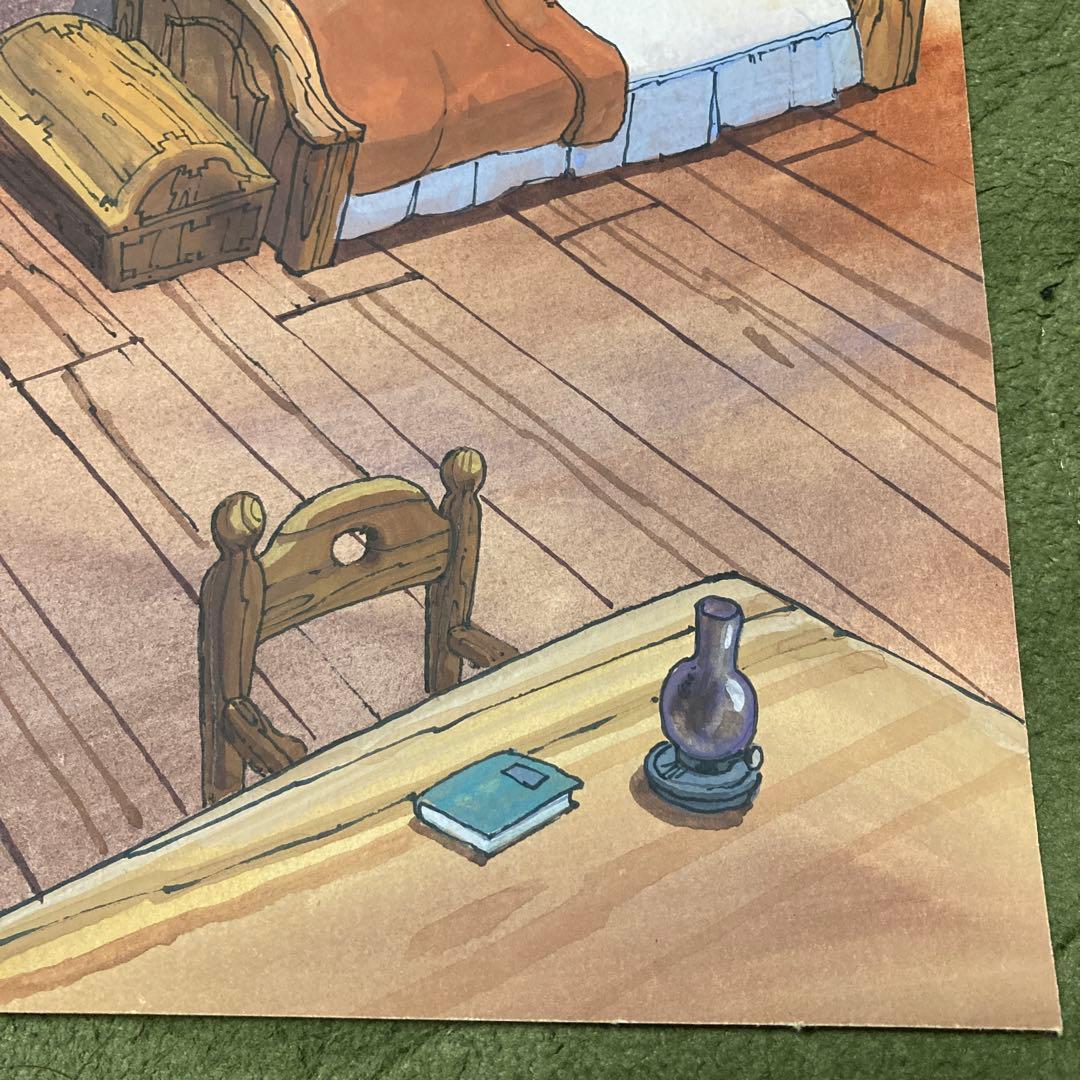 激レア ピコリーノの冒険 家の中 1970年代アニメ 背景 日本アニメーション