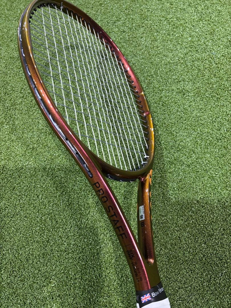 Pro Staff six.one 100 v14 G2 【フェデラー張り仕様】