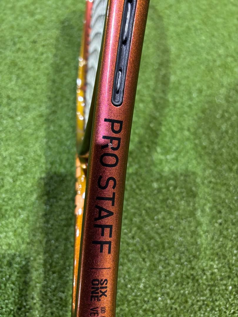 Pro Staff six.one 100 v14 G2 【フェデラー張り仕様】