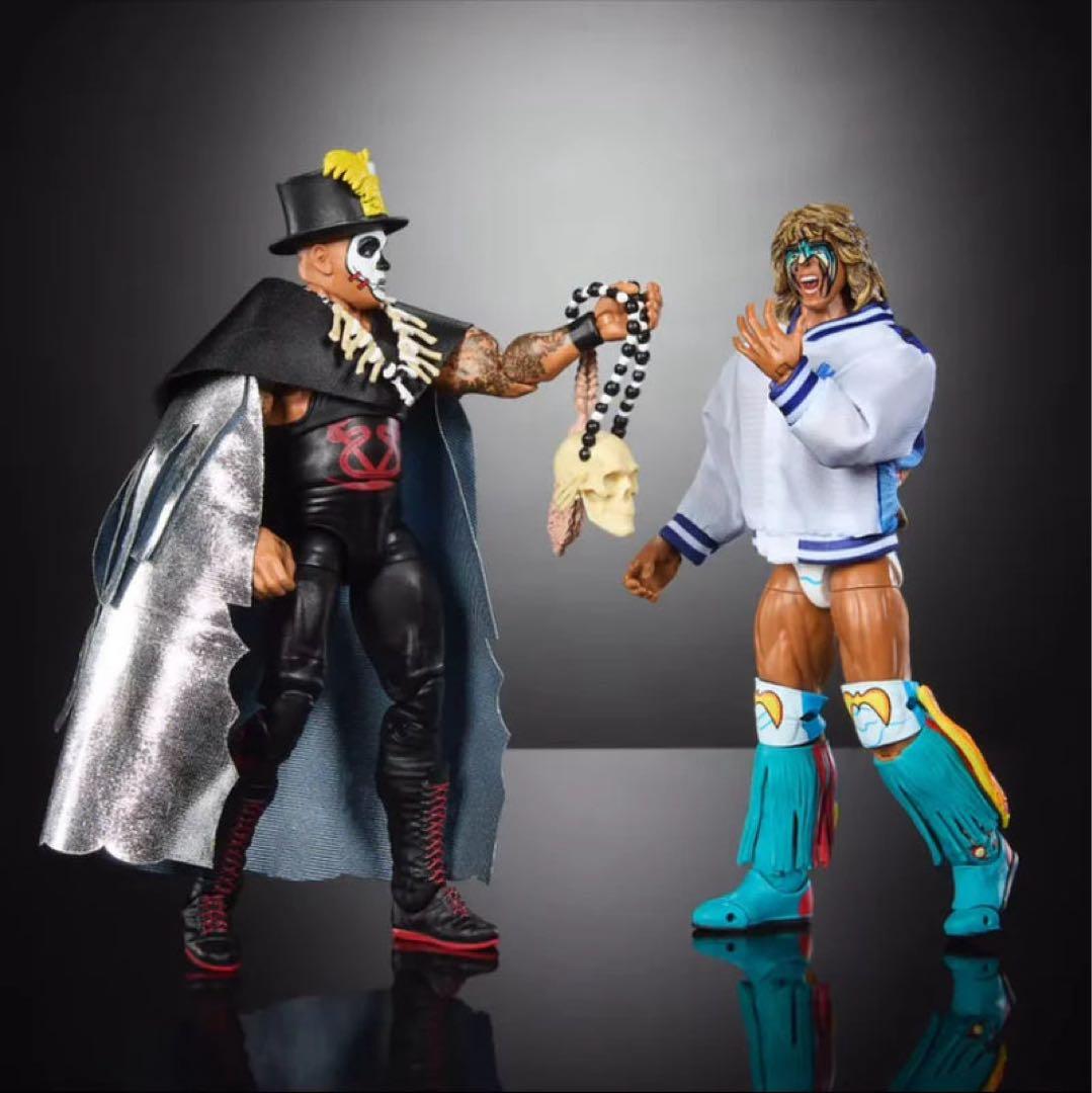 最安値 WWE アルティメットウォーリアー パパシャンゴ マテル フィギュア