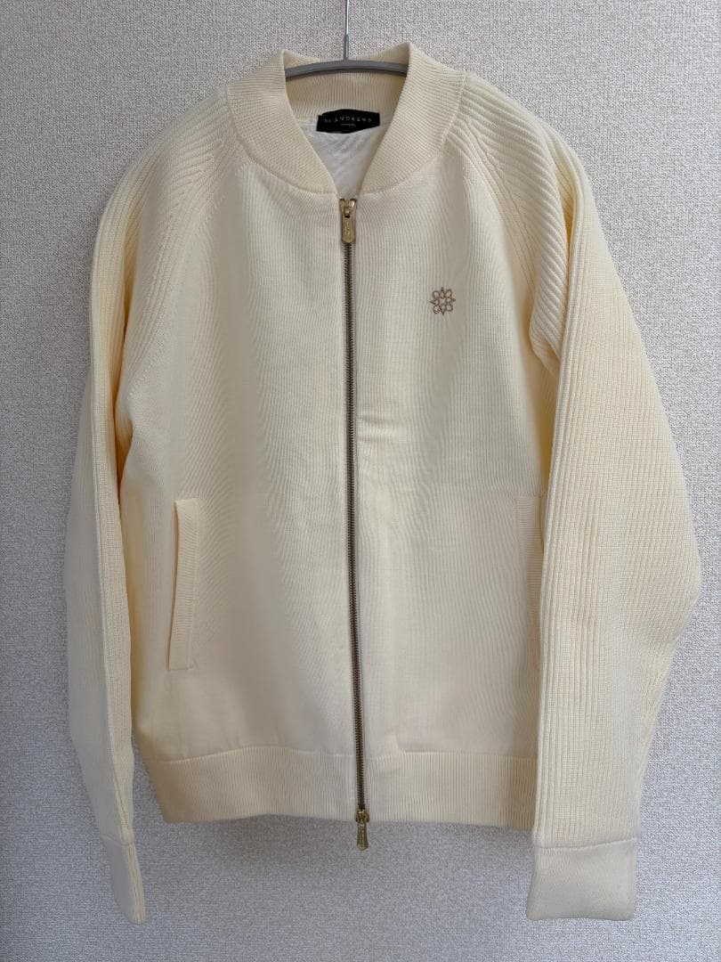 St ANDREWS 裏地付きニットブルゾン M