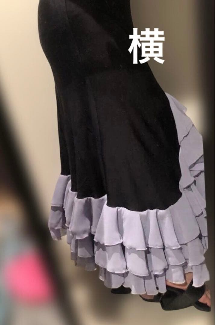 フラメンコ、社交ダンス、仮装、キャバドレス等に最適❣️