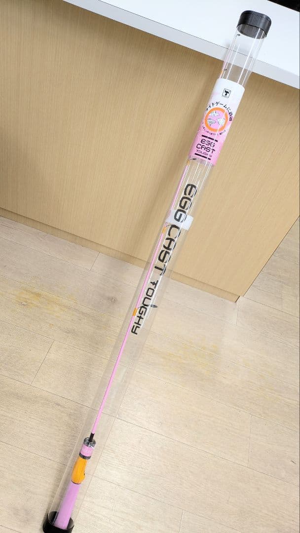 JACKALL EGG CAST TOUGHY 110 ピンクオレンジ 新品