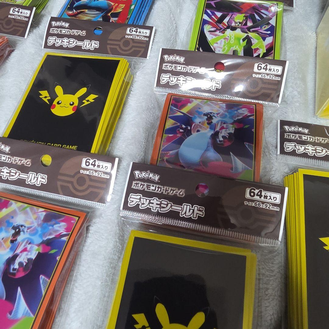 ポケカ デッキケース23個 デッキシールド17個 ダメカンケース29個まとめ売り