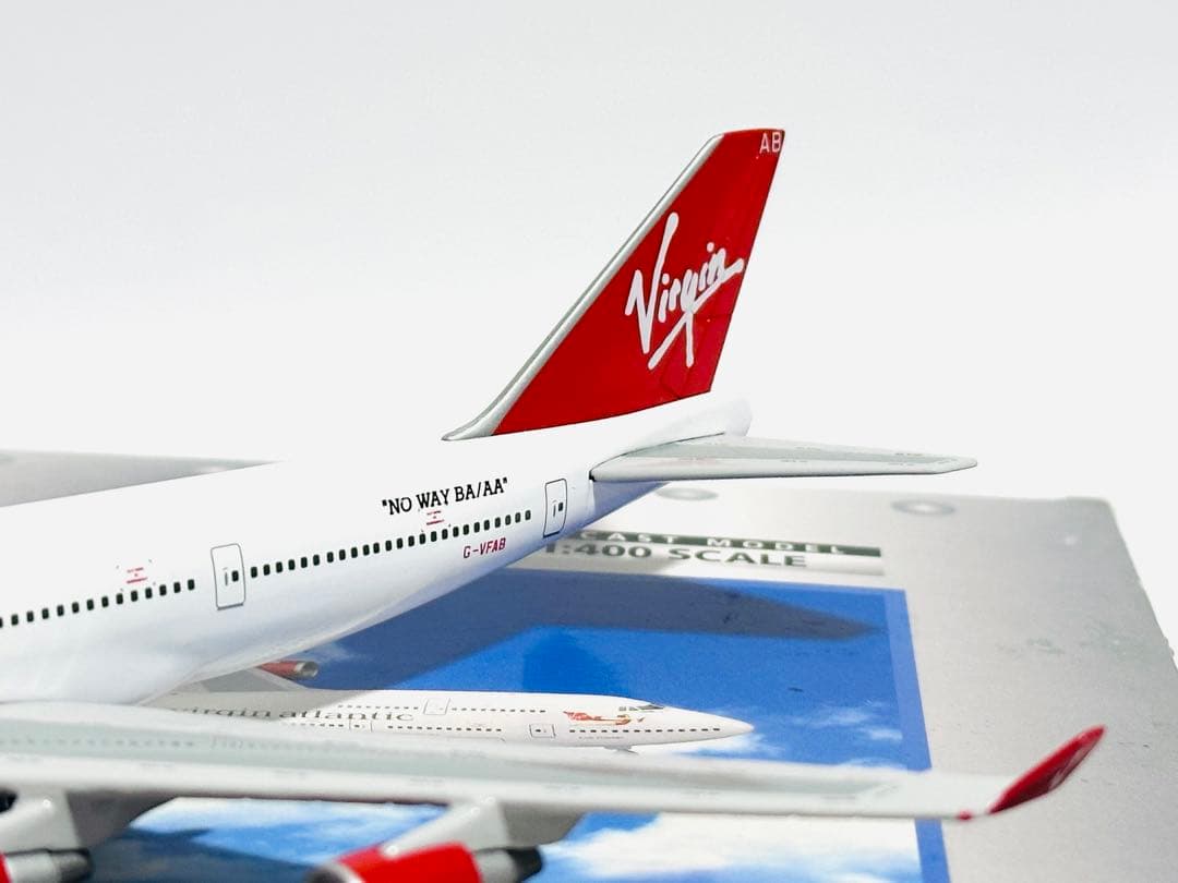 Gemini 1/400 747-4Q8 Virgin Atlantic航空