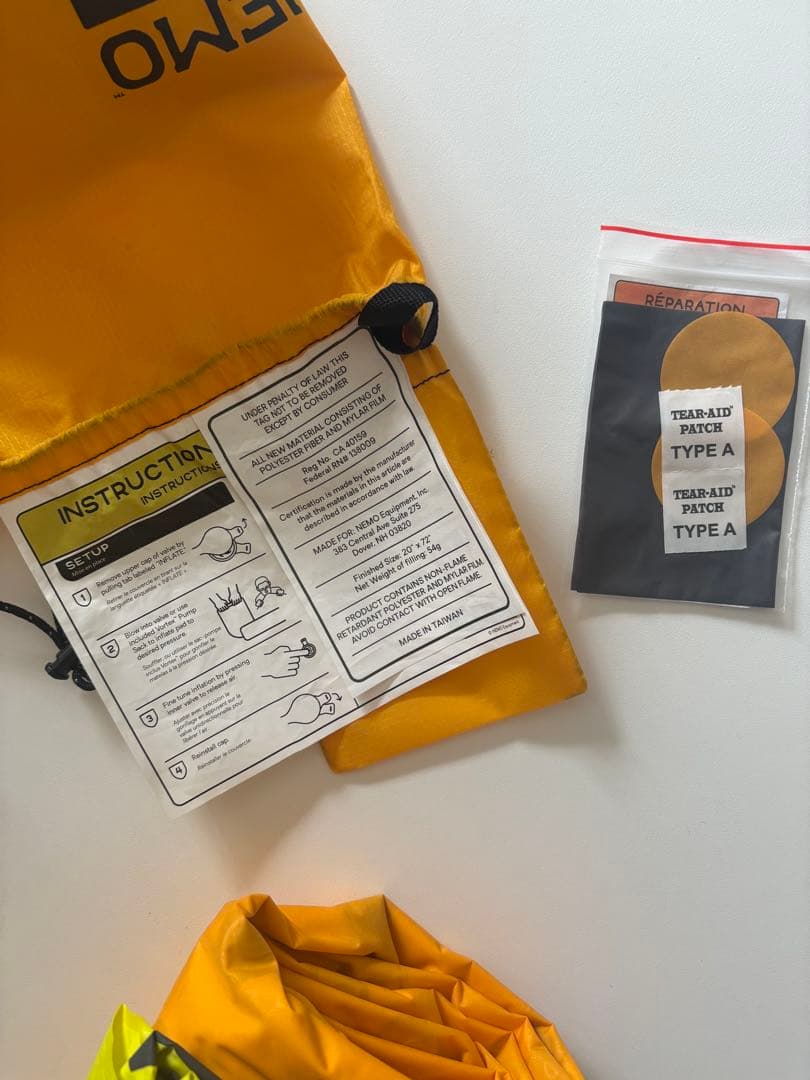 アウトドア寝具 NEMO Tensor Insulated Regular Mummy
