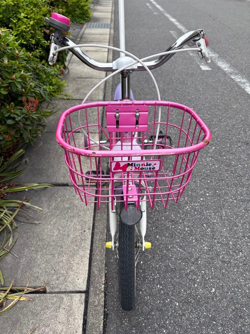 幼児用自転車　ミニーちゃん　14インチ
