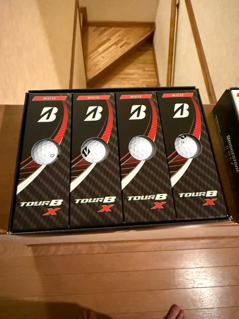 【未使用】ブリヂストン TOUR B X 2022年 2ダース ➕3スリーブ