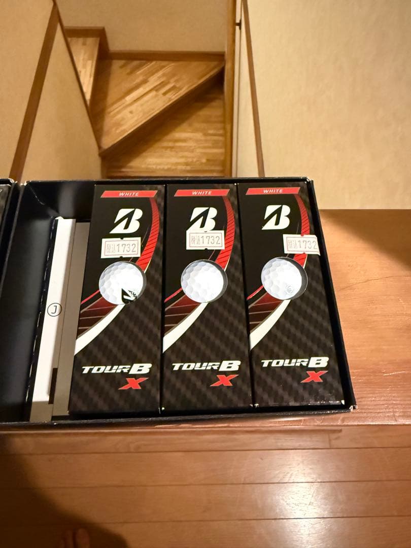 【未使用】ブリヂストン TOUR B X 2022年 2ダース ➕3スリーブ