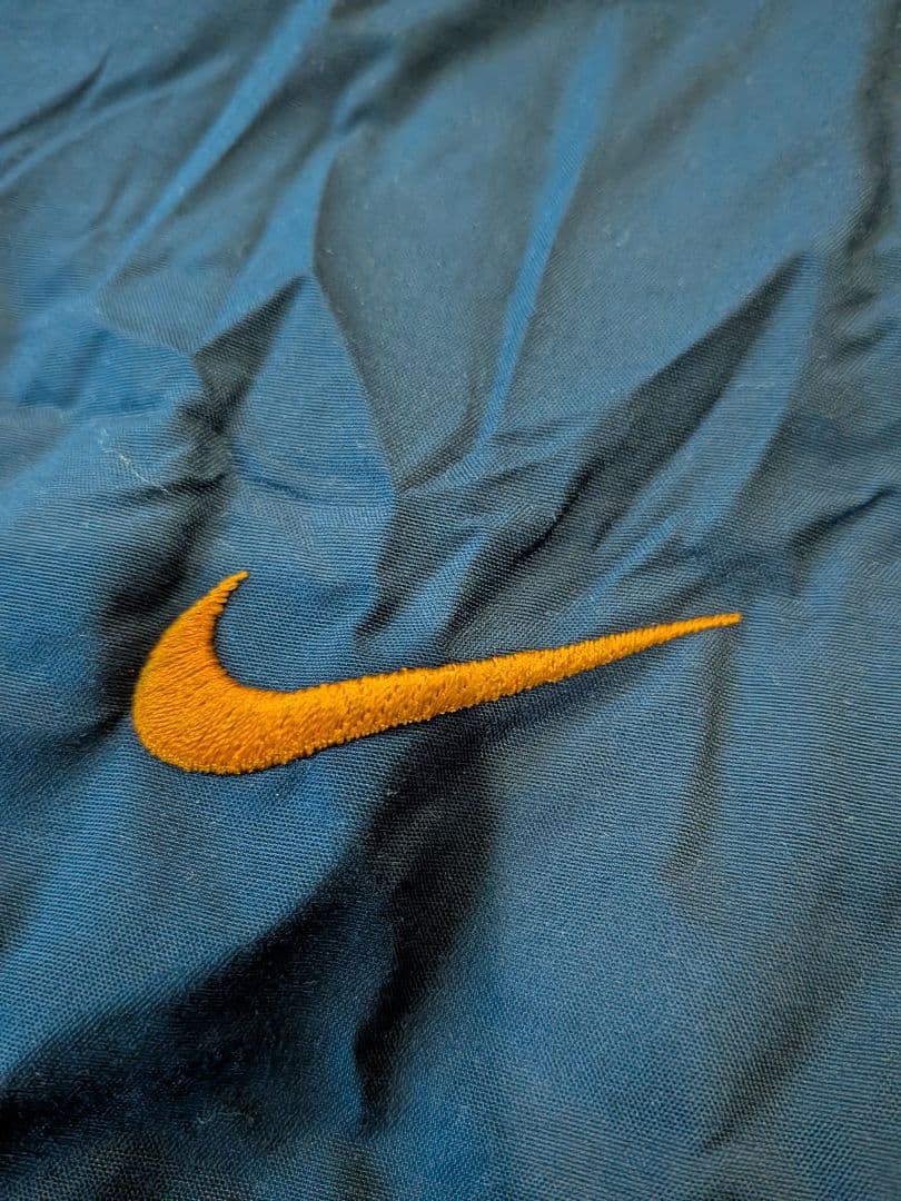 ヴィンテージNike01/02インテルハーフベンチコートネイビー