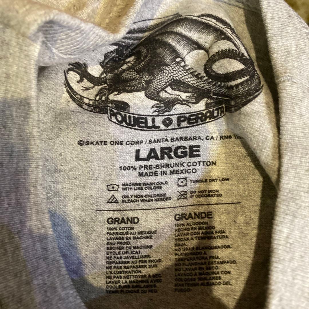 POWELL PFRALTA スケートTシャツ スケートLサイズ
