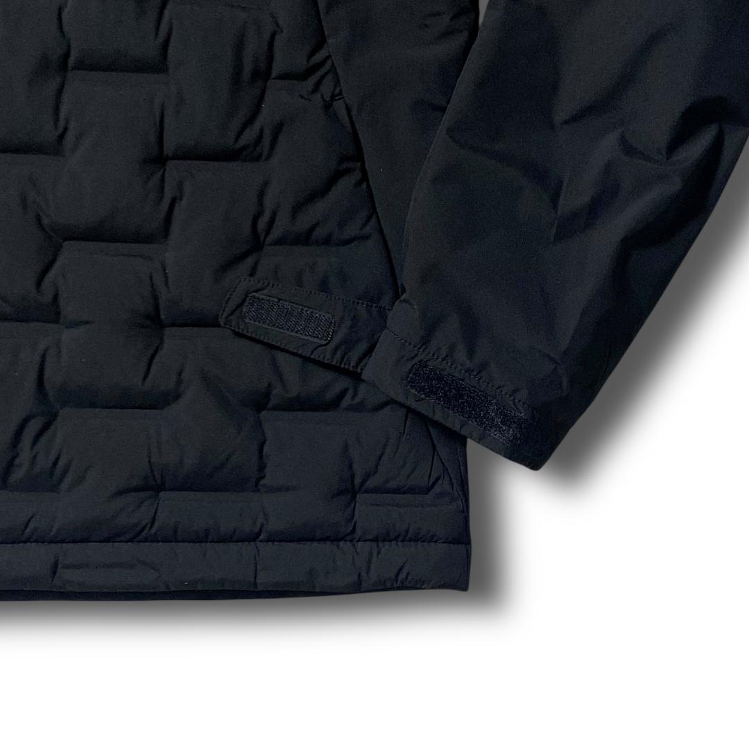定2.5万 XL カッターアンドバック 圧着加工 ジャケット ブルゾン ブラック