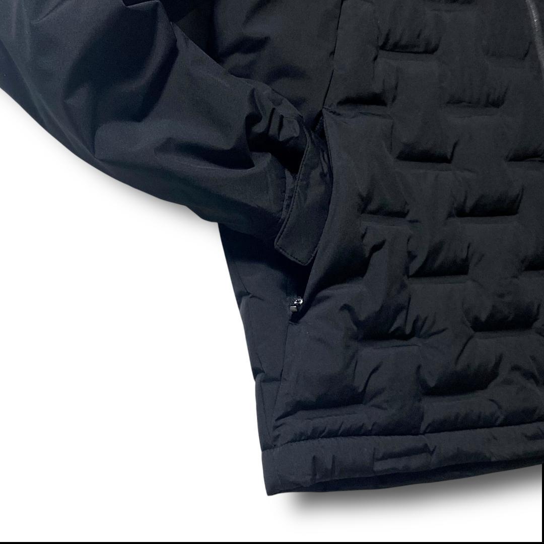 定2.5万 XL カッターアンドバック 圧着加工 ジャケット ブルゾン ブラック