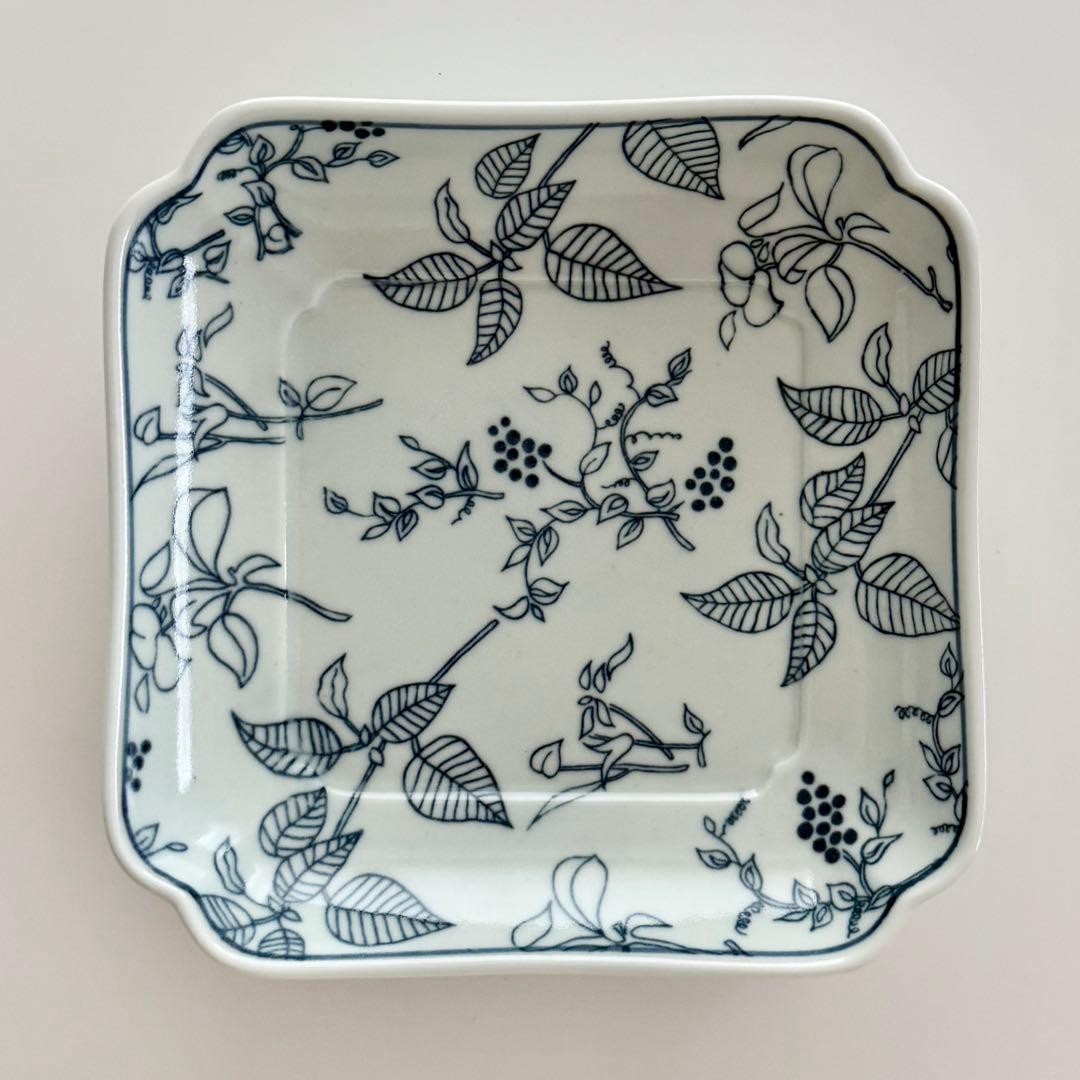 非売品　artek×scope 東屋 木瓜角皿 Lehti 正角02 2枚セット