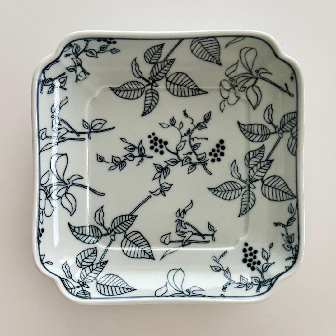 非売品　artek×scope 東屋 木瓜角皿 Lehti 正角02 2枚セット