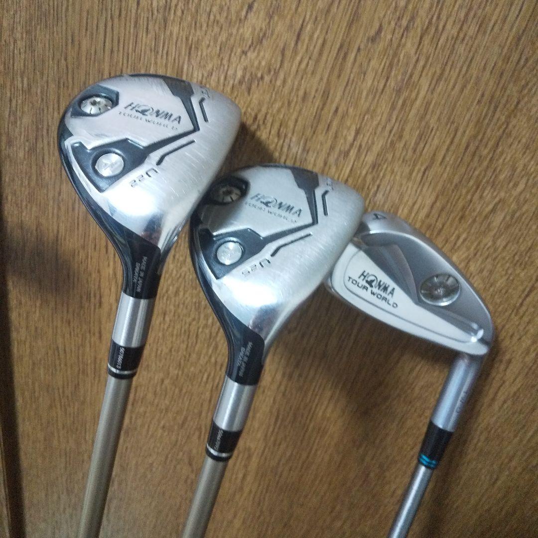 ホンマ tw727vアイアン tw-u4番 tw727U22、U25 セット‼️