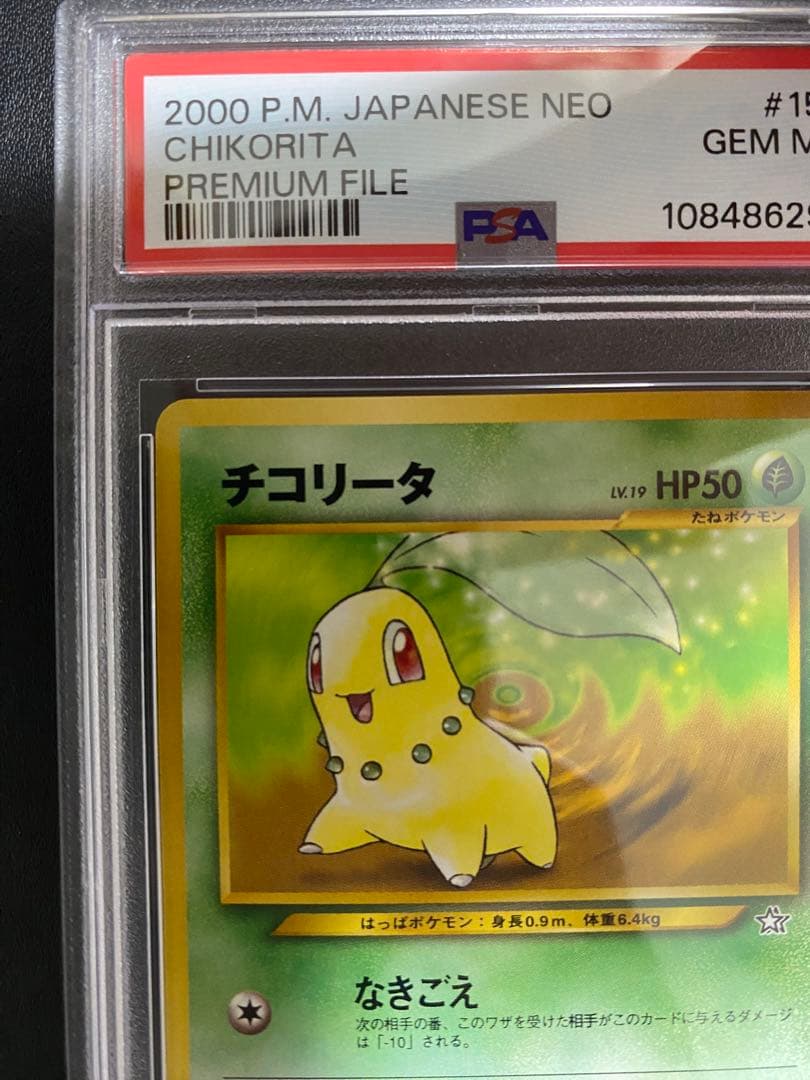 チコリータ 旧裏 psa10 ポケモンカード