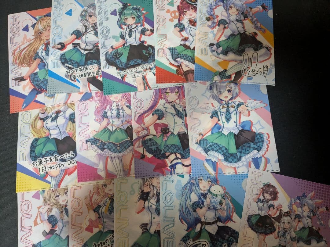 ホロライブ クリアファイルまとめ売り
