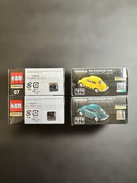 【未開封・トミカプレミアム】フォルクスワーゲン 4台セット