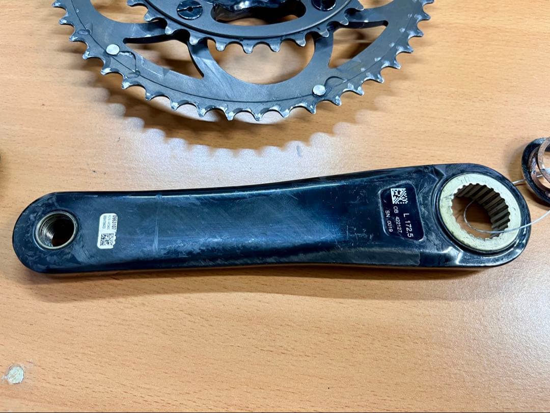Campagnolo Athena カーボンクランクセット 50/34T
