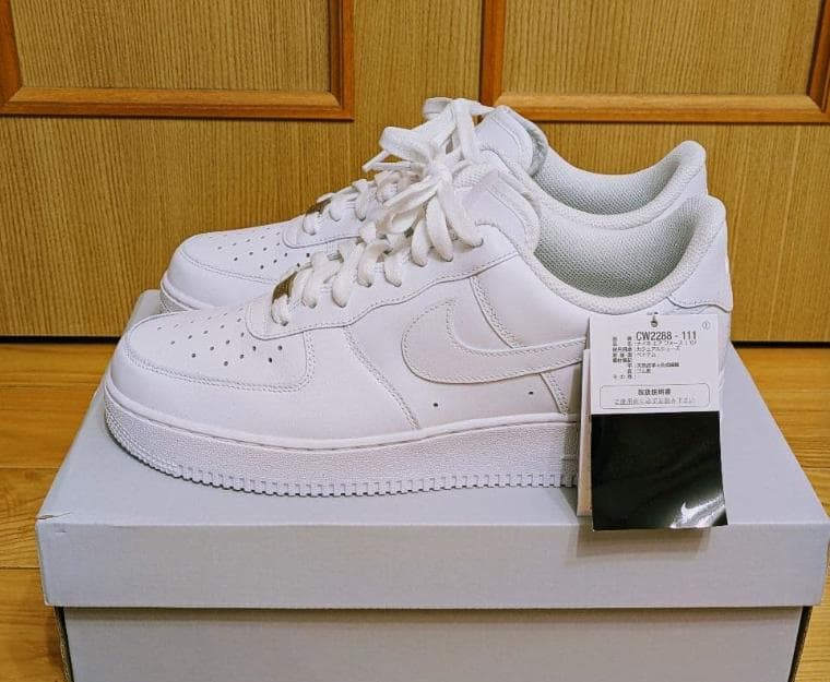 新品未使用Nike Air Force 1 ホワイト エアフォース1 26