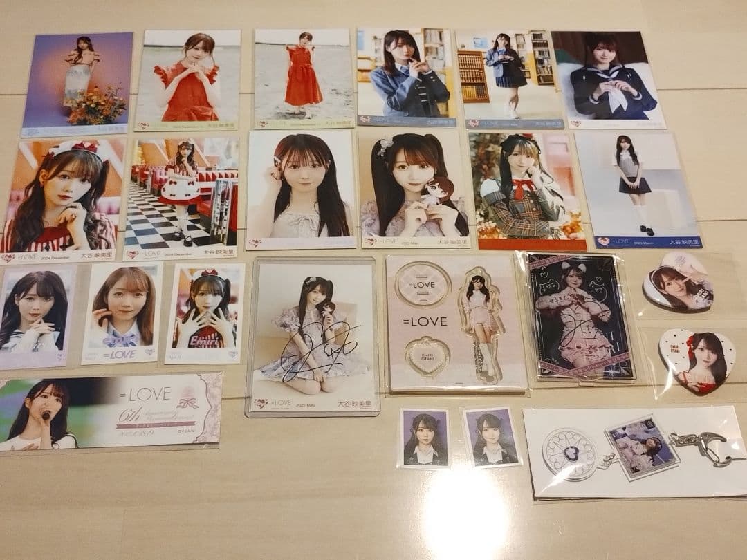 大谷映美里　まとめ売り（直筆あり）