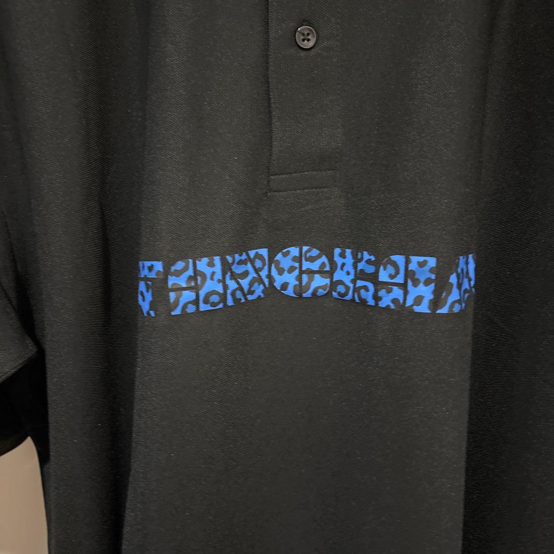 tangramブラックポロシャツ XXL