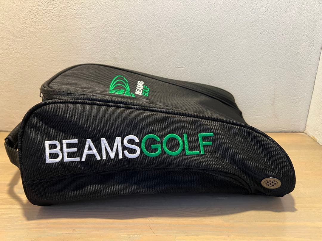 (美品) BEAMS GOLF ゴルフシューズケース　黒