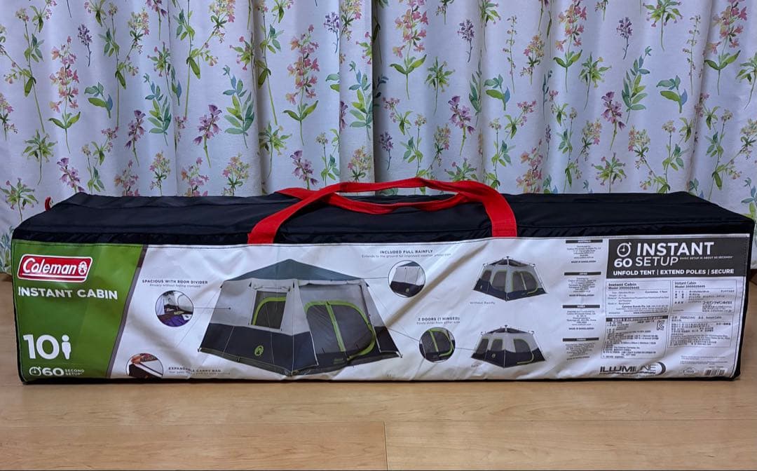 Coleman instant cabin 10 person 大型 テント