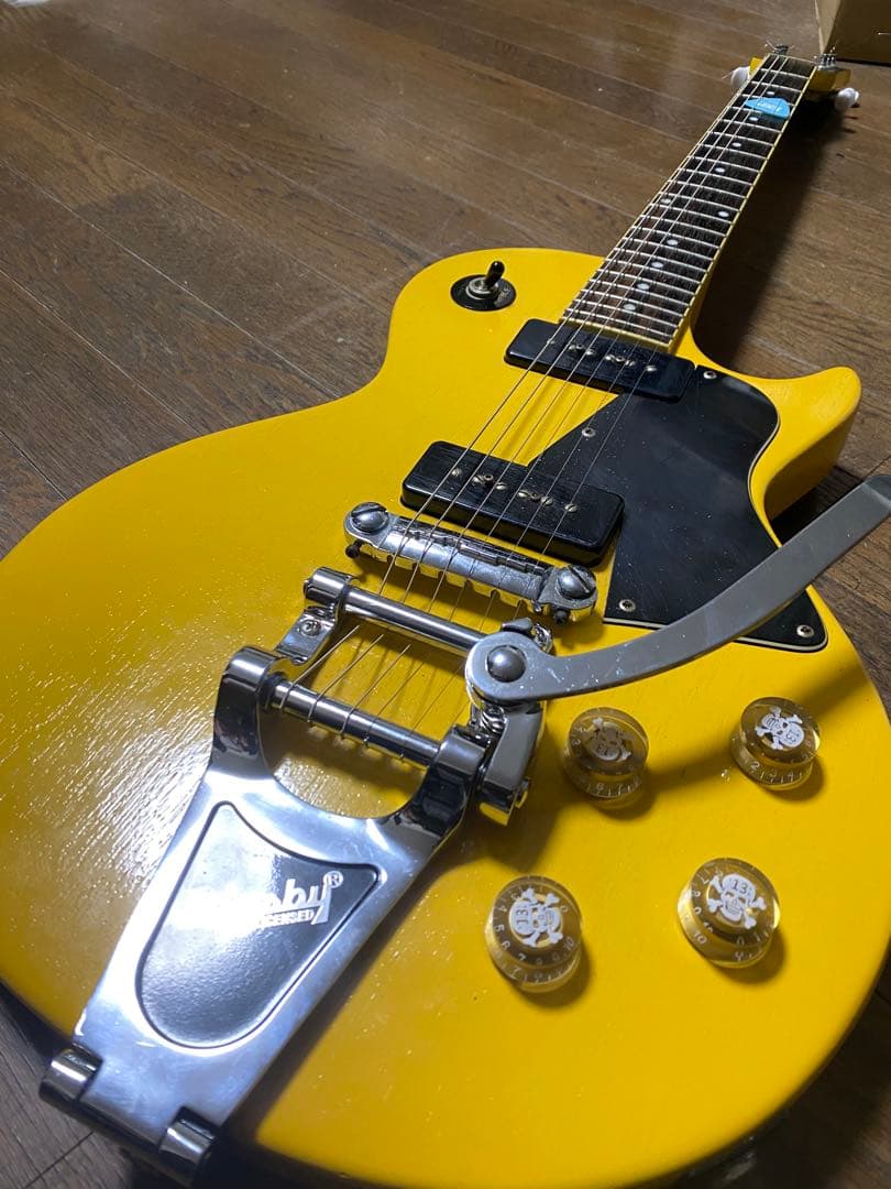 レスポールジュニア　ビグズビー搭載　p90