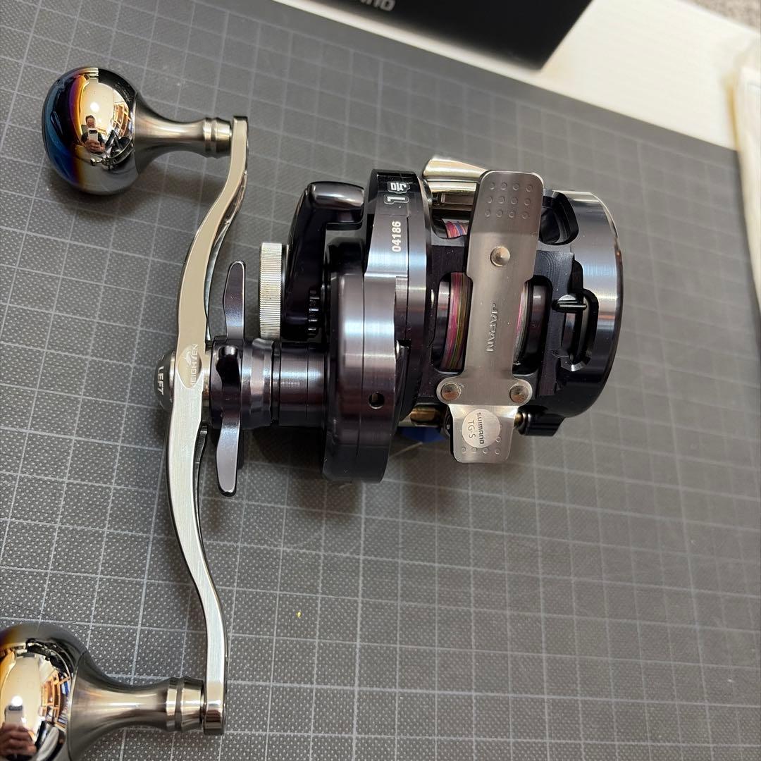 オシアコンクエストリミテッド 201pg ハイテン130ハンドルpe1号300ｍ