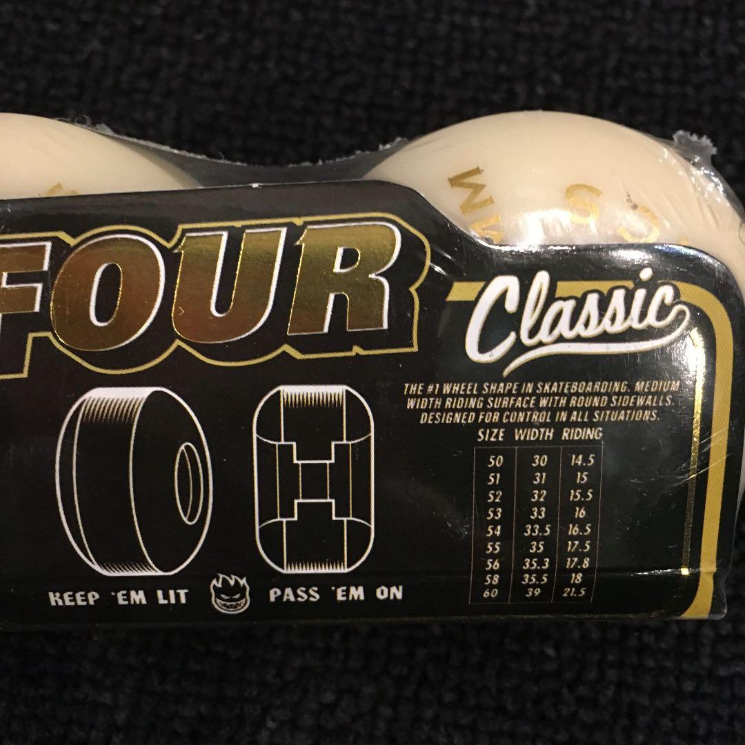 スケートボード 53-101 SPITFIRE classic53mm FORMULAFOUR