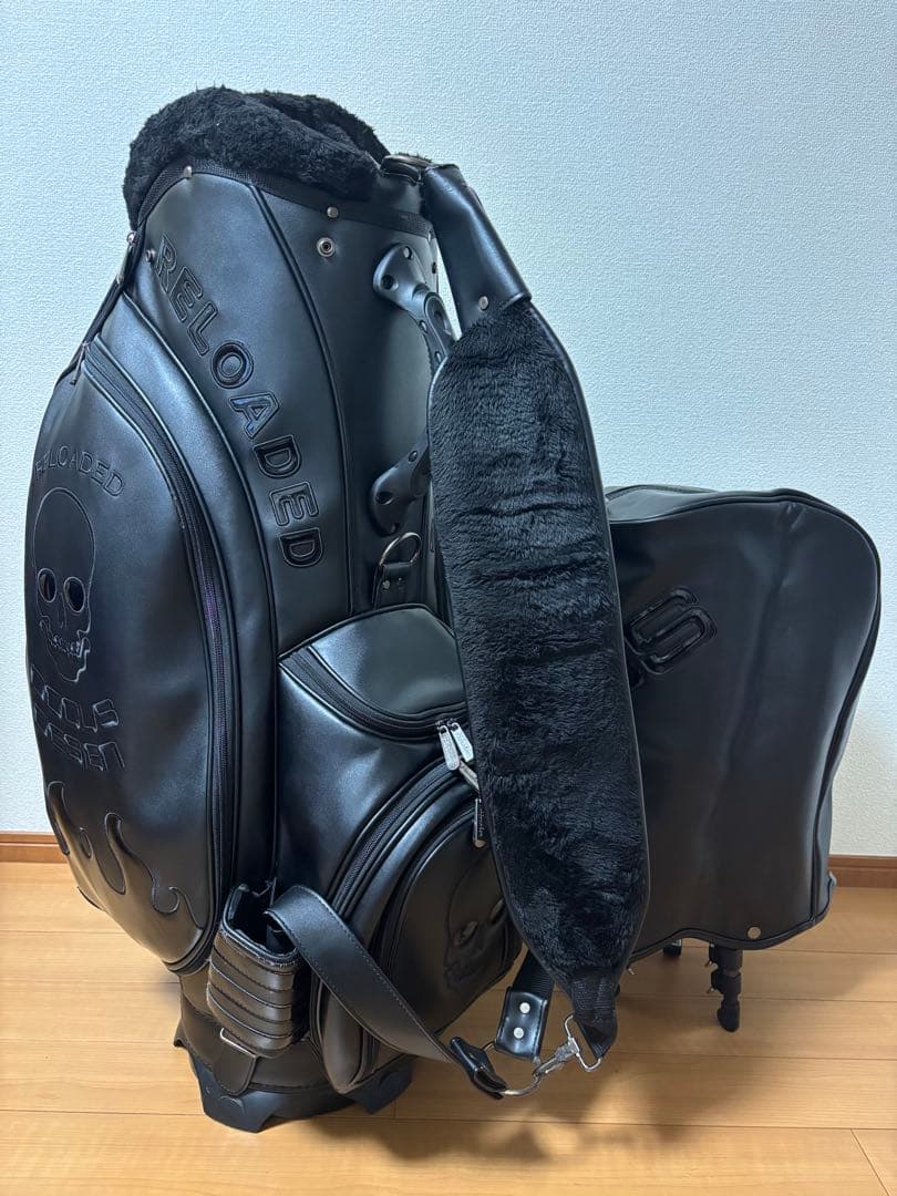 DOCUS/ドゥーカス キャディバッグ 10型　マットブラック黒 大迫力 限定