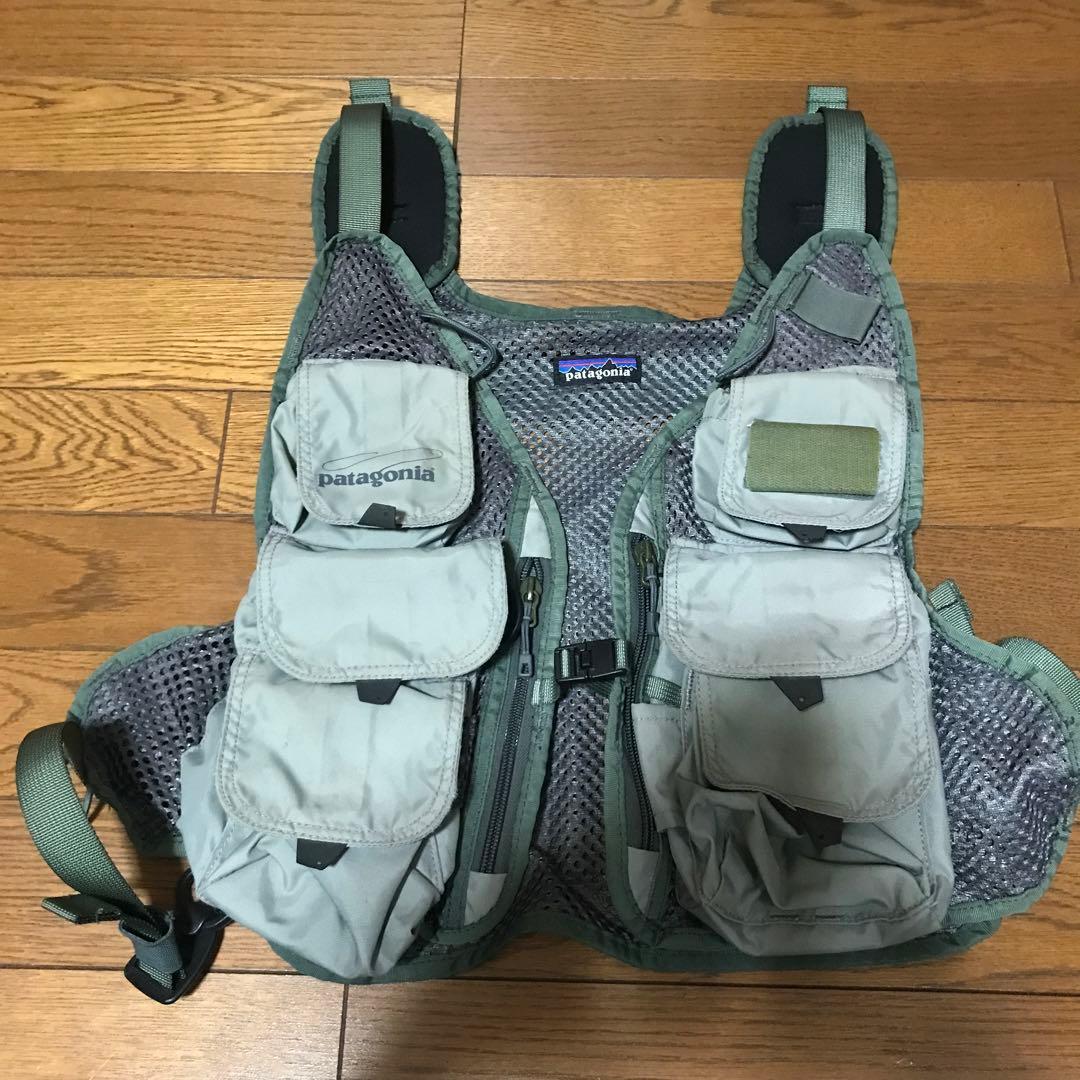 patagoniaコンバーティブルベスト　フィッシングベスト