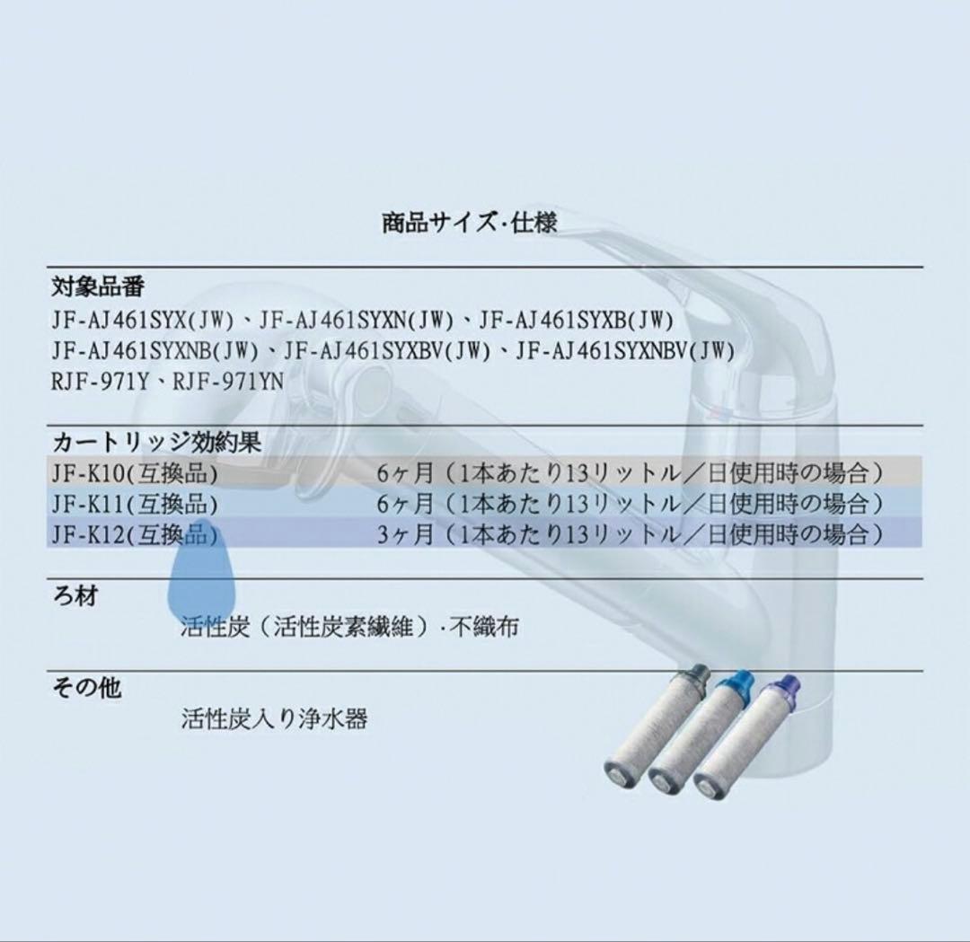 JF-K12-A INAX LIXIL ハイグレード浄水器カートリッジ 3本