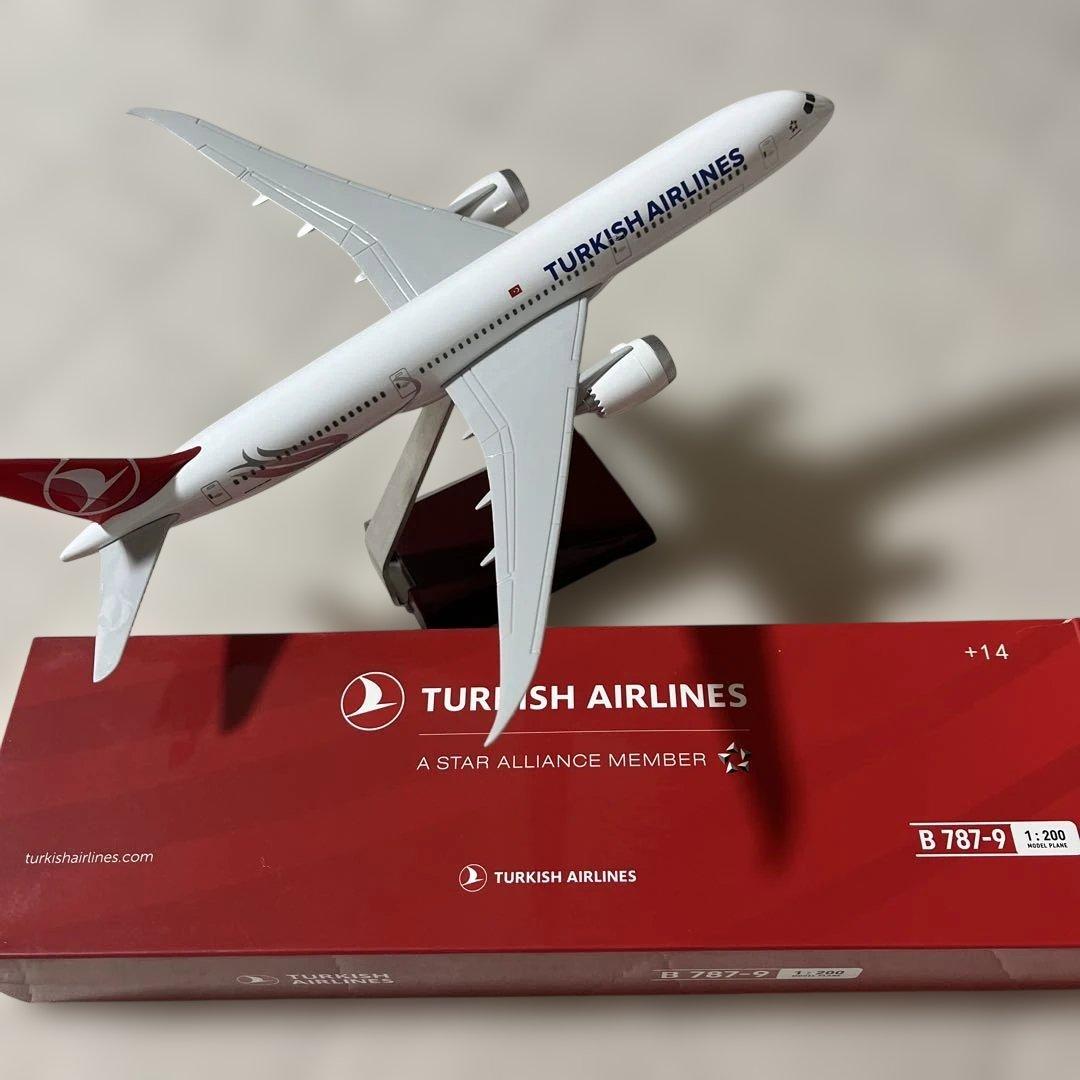 トルコ航空　TURKISH AIRLINES B 787-9 1:200モデル