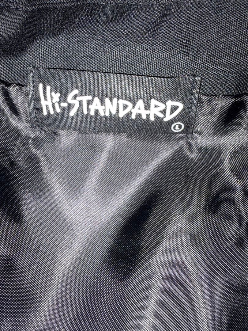 【新品】Hi-STANDARD ロゴ コーチジャケット ブラック L