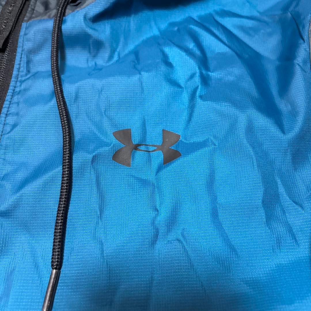 Under Armour ナイロン上下セット 青/黒