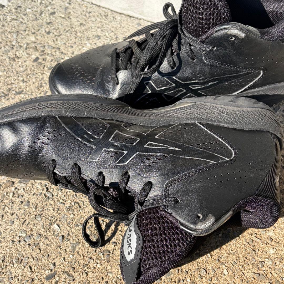 ASICS バスケットボールシューズ 26.5cm ブラック