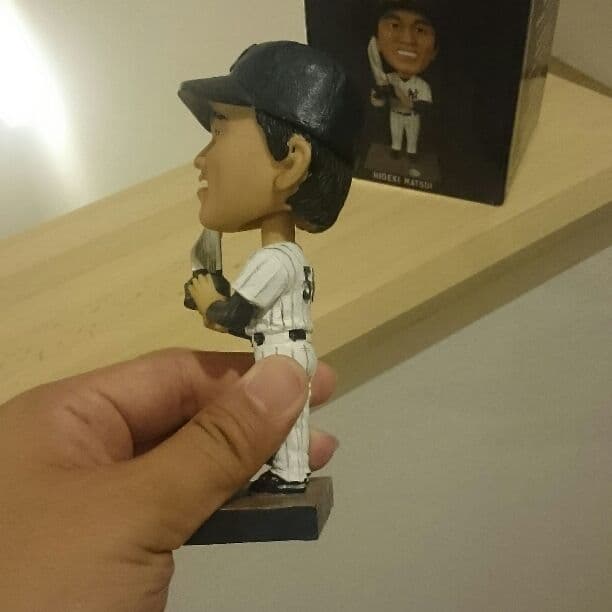 2013 スタジアム配布 松井秀喜 ボブルヘッド 人形 ヤンキース