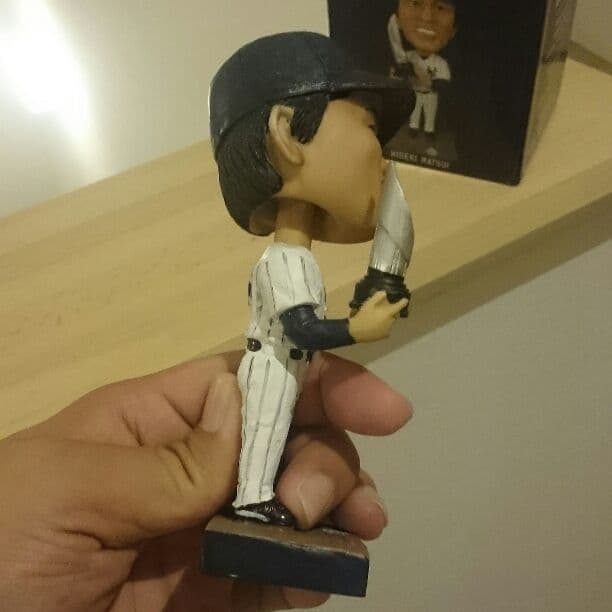 2013 スタジアム配布 松井秀喜 ボブルヘッド 人形 ヤンキース
