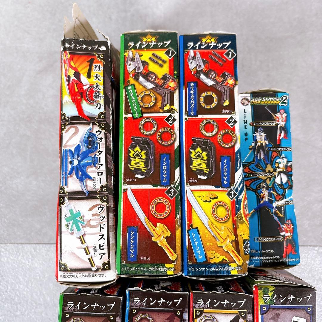 T632 侍戦隊シンケンジャー シンケンマル インロウマル 他 食玩 8個セット