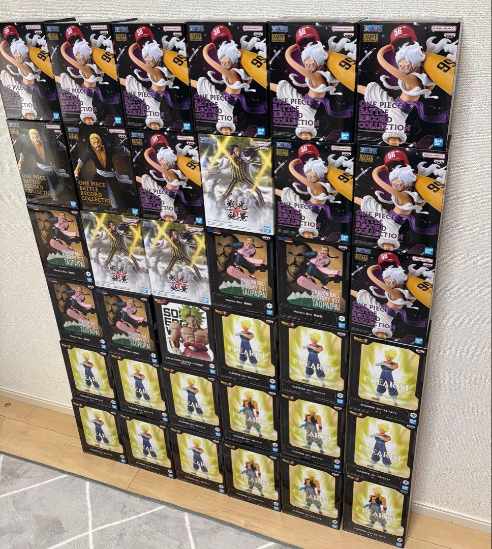 ドラゴンボール　ワンピース　プライズフィギュア　36体セット　まとめ売り